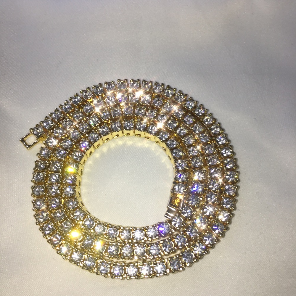 Icy tennis chain